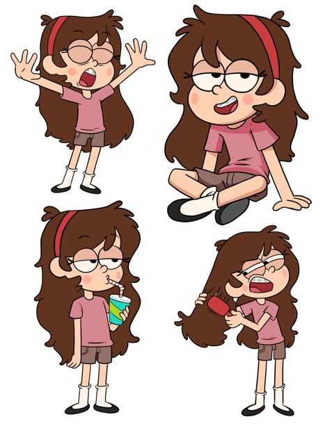 Gravity Falls Oc, Gravity Falls Characters, Desenhos Gravity Falls, Gravity Fall, Gravity Falls Au, Gravity Falls Fan Art, Dipper And Mabel, Mabel Pines, Gravity Falls Art