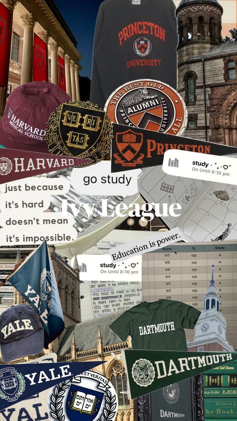 Ivy league dreams #ivyleague#harvard#yale#princeton#dartmouth#university#study#visionboard Ivy League Schools Aesthetic, Ive League Aesthetic, The Ivy League Aesthetic, Vision Board Ivy League, Ivy University Aesthetic, Ivy League Acceptance Aesthetic, That Ivy League Look, Ivy League Graduation, Ivy League Vision Board