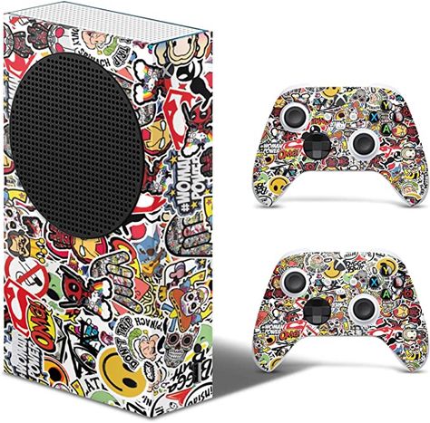 giZmoZ n gadgetZ Xbox Graffiti Console Skin Decal Sticker + 2 Controller Skins Compatible Xbox One & Kinect Xbox One, Decals Stickers, Xbox, Video Games, Graffiti, Electronics, Skin, Video Game