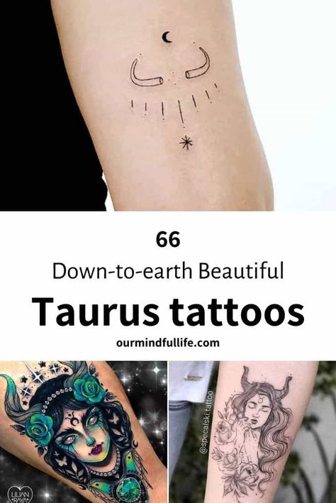 Taurus Aesthetic Tattoo, Aesthetic Taurus, Zodiac Nails, Taurus Aesthetic, Bull Skull Tattoos, Taurus Constellation Tattoo, Taurus Tattoo, Cowgirl Tattoos, Earth Beautiful