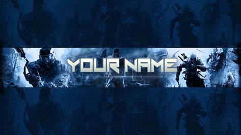 Photoshop Gaming Banner/Channel Art Template (.psd download) - YouTube Channel Art Gaming, Background Gaming, Banner Gaming, Banner Template Photoshop, Gaming Background, Channel Banner, Gaming Website, Youtube Cover, Photoshop Youtube