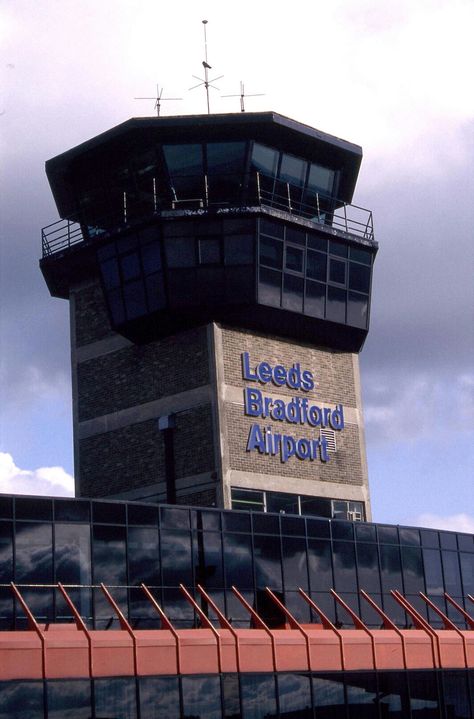 Leeds Bradford airport 1992 Reckless Aesthetic, Leeds Bradford Airport, Benidorm, Uk Travel, Leeds, Yorkshire, Abc, Tower, Travel