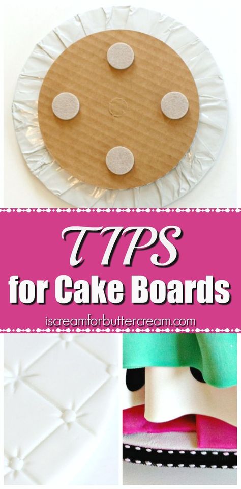 I like to think of cake boards as the jewelry of your wardrobe. It's not to outshine everything, but it definitely adds the finishing touch. Cakes To Make, Cake Boards, Creative Cake Decorating, Easy Cake Decorating, Cake Decorating Designs, Childrens Birthday Cakes, Cake Business, Cake Board, Cake Icing