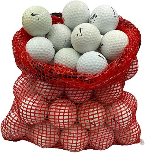 Used golf balls Golf Ball Box Packaging, Golf Ball Collection, Tennis Ball X Golf Ball, Golf Net, Golf Art, Mesh Bag, Golf Ball, Golf Bags, Mesh