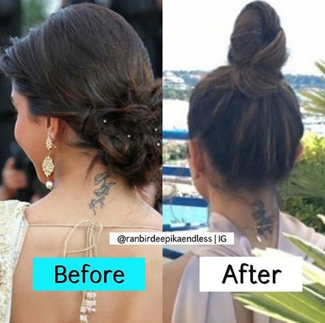 Deepika Padukone Tattoo, Kurti Sleeves, Parents Quotes, Journal Lettering, Petite Tattoos, Latest Bridal Dresses, Coconut Bowl, Lettering Ideas, Hair Upstyles