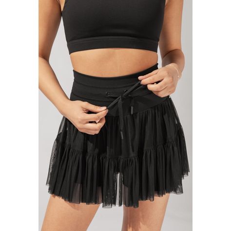 Ready, set, SERVE. Whether you’re on the court, in the studio, or on-the-go, the Pirouette Skort is the perfect skort to twirl and tone in. We took the romance of a ballerina-inspired tutu, contrasted with the athletic utility of the drawstring waistband to make this dramatic statement piece, and completed the design w Yoga Skirt, Cassey Ho, Nature Dress, Tennis Skort, Golf Skort, Sports Skirts, Mesh Skirt, Crop Top Blouse, Maxi Dress Party