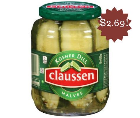 Wegmans: Claussen's Pickles Only $2.69 - http://www.couponsforyourfamily.com/wegmans-claussens-pickles-only-2-69/ Claussen Pickles, Pickle Brands, Kosher Pickles, Cucumber Snacks, Kosher Dill Pickles, Best Pickles, Pickle Chips, Pickle Slices, Deli Sandwiches