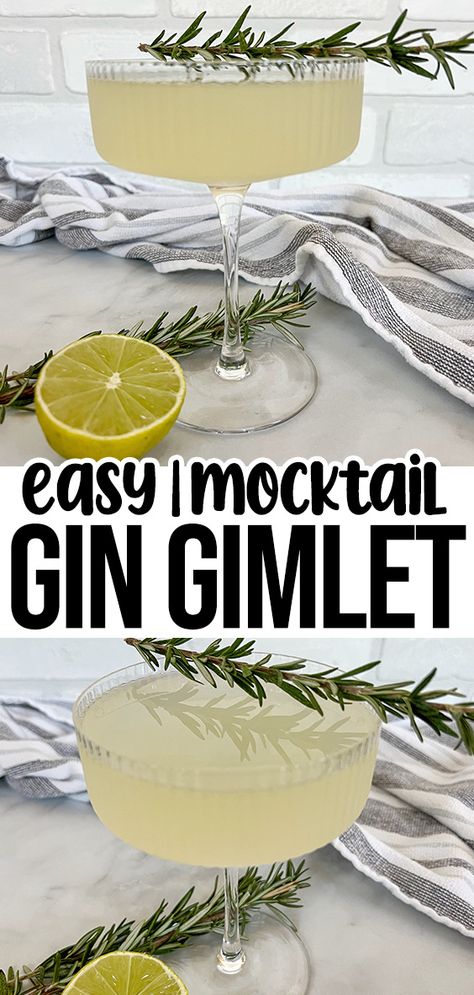 This non-alcoholic gimlet recipe is a zero proof sophisticated twist on the classic cocktail. It's bright, refreshing, sweet, and tart. Starbucks Recipes Iced Coffee, Starbucks Recipes Iced, Healthy Drinks To Make, Homemade Starbucks Drinks, Virgin Cocktail Recipes, Nonalcoholic Cocktails, Latte Ideas, Gimlet Recipe, Drinks To Make At Home