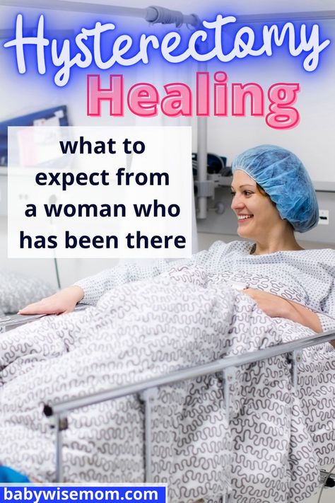 Hysterectomy Healing: What to expect from a woman who has been there. Recovering from surgery is no joke. I've put together a list of everything you need for your hysterectomy recovery to help get you back on your feet fast. These tips will help you in your first few days after a hysterectomy. The road to recovery is long; however, with the right advice, support, and a brilliant care package, you will get through it… This surgery was harder than I anticipated. Endometrial Hyperplasia, Surgery Care Package, Potty Training Help, Preparing For Surgery, Recovering From Surgery, Pelvic Organ Prolapse, Road To Recovery, Baby Schedule, Help Baby Sleep