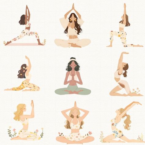 Cozy morning yoga stretch digital sticker clipart - perfect for your planner, bullet journal, or other creative projects. #yoga #stretch #minimalist . #Morning_Yoga #Morning_Yoga_Stretches #Yoga_Clipart #Sticker_Clipart Morning Yoga Stretches, Sticker Clipart, Yoga Stickers, Cozy Morning, Stickers Design, Cozy Mornings, Yoga Stretches, Morning Yoga, Personalized Stickers