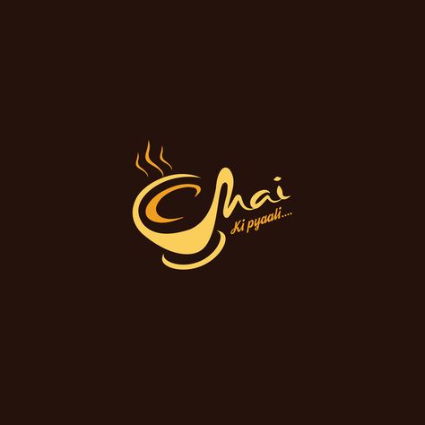 Chai Designs, Chai Logo Design, Chai Logo, Chai Shop Name Idea, Chai Logo Design Ideas, Indian Restaurant Logo, Tea Cafe Logo, Tea Logo Design Ideas, Indian Restaurant Logo Design Ideas