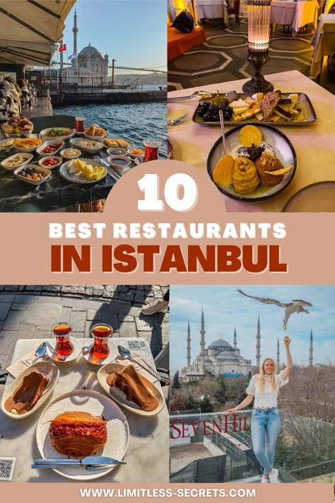 Istanbul is a vibrant city with an interesting food scene! As a foodie, I hunted for the the best restaurants in Istanbul when I visited this year. Discover here 10 best places to eat in Istanbul!
Where to eat in Istanbul | Istanbul travel guides | Istanbul trip | Istanbul for foodies | Istanbul food guide | Istanbul eats | Istanbul | Best things to eat in Istanbul | Where to eat in Istanbul | Istanbul foodie tips | Must try restaurants in Istanbul Istanbul Trip, Istanbul Food, Istanbul Guide, Istanbul Restaurants, Istanbul Travel Guide, Turkey Vacation, Grand Bazaar Istanbul, Turkish Restaurant, Turkey Travel Guide