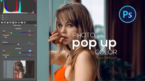 Camera Raw Presets Free Photoshop, Adobe Photoshop Presets, Raw Preset, Color Grading Photoshop, Cc Camera, Photoshop Presets Free, Retouching Tutorial, Photoshop Editing Tutorials, Colour Grading