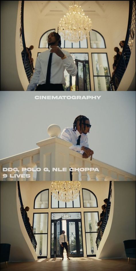 MUSIC VIDEO CINEMATOGRAPHY CINEMATIC COLOR GRADING VISUALS LA EDITING FILMMAKING ACTING RAPPER SHOT LIST CAMERA ANGLE Music Video Cinematography, Cinematic Color Grading, Polo G, Nle Choppa, 9 Lives, Shot List, Color Grading, Cinematography, Filmmaking