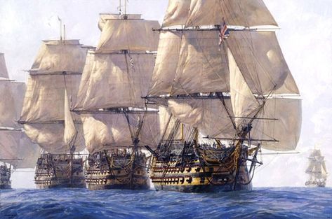 Marine Painter, Marine Artist, Navi A Vela, Sailing Art, Old Sailing Ships, Hms Victory, Ship Of The Line, Maritime Art, Marine Art