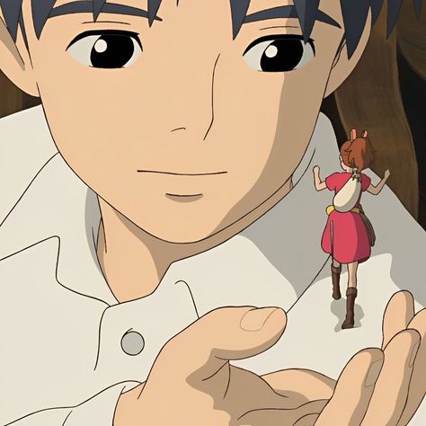 The Secret World Of Arrietty, Chanbaek Fanart, Studio Ghibli Poster, Secret World Of Arrietty, Studio Ghibli Fanart, Studio Ghibli Background, Beau Film, Howl And Sophie, Studio Ghibli Characters