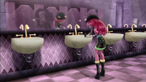 Monster High: 13 Wishes (2013) Monster High Bloxburg, Monster High Shifting, Monster High Classroom, Monster High 13 Wishes, Monster High Bedroom, 13 Wishes, 3d Monster, Monster High School, Monster School