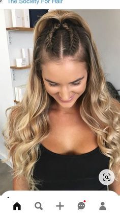 Ponytail Side Bangs, Ponytail With Side Bangs, Black Hairstyles Long, Side Braids, Hairstyle Long, Rave Hair, Messy Ponytail, Dance Hairstyles, Long Hair Wedding Styles