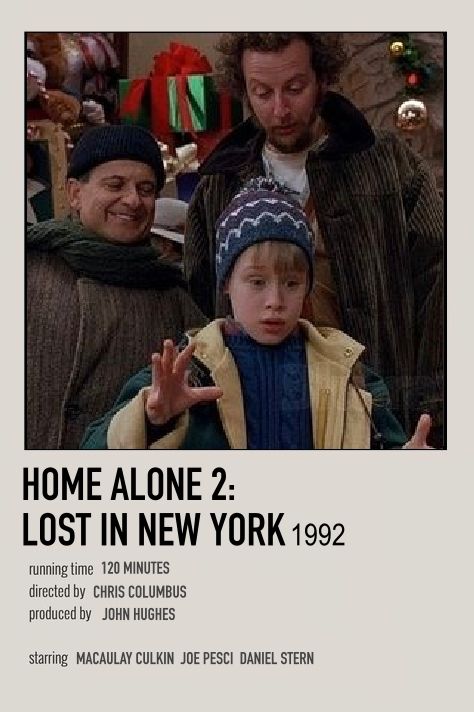 Kevin Home Alone, Home Alone 1, Family Movie Poster, Kids Christmas Movies, Home Alone 2, Alt Posters, New York Movie, Christmas Movies List, Home Alone Movie