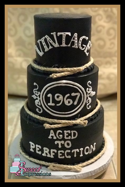 Vintage Birthday Cake all buttercream Funny 50th Birthday Cakes, 50th Birthday Cakes For Men, Vintage Birthday Cake, 50th Birthday Party Ideas For Men, 50th Birthday Men, 70th Birthday Cake, Vintage Birthday Cakes, Dad Birthday Cakes, 50th Birthday Party Decorations