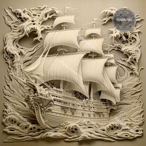 Laser cut files templates Laser Engraving Files, Vertical Milling Machine, Paris Artwork, Sailing Art, Laser Engraving Machine, 3d Illusion, 3d Laser, Wood Carving Art, The Design Files