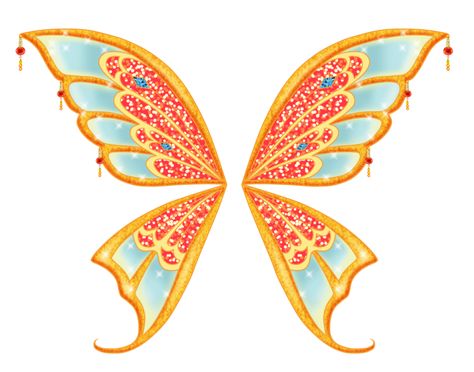 Stella Enchantix Wings by ColorfullWinx on DeviantArt Winx Enchantix Wings, Winx Wings Tattoo, Winx Club Enchantix Wings, Stella Enchantix Winx Club, Enchantix Stella, Winx Club Wings, Winx Club Tattoo, Enchantix Wings, Winx Wings