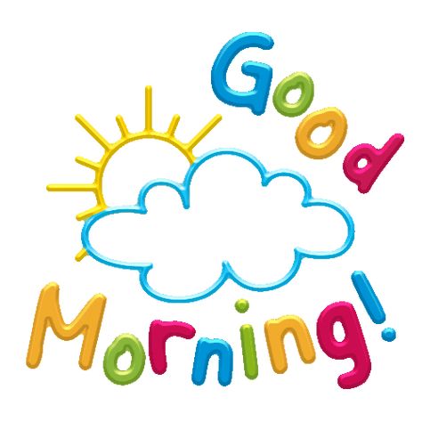 Cartoon Good Morning, Morning Funny, Good Morning Stickers, Gif Good Morning, Gif Images, Good Morning Gifs Cute, Good Morning Song Preschool, Good Morning Gifs, Good Morning Song For Kindergarten