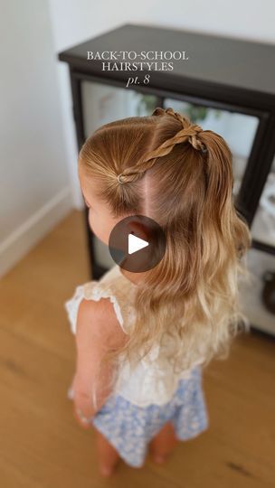 8.8K views · 3.1K reactions | Wrapping up our BACK-TO-SCHOOL HAIRSTYLES with the cutest half up— but don’t fret my friends, I’m starting hairstyle ideas for school photos this week!! And I am looking forward to them 🤗✨🍎 let me know if there is anything you want to see 

Comment HAIR for links sent to your DM’s! 

Enter my August back-to-school GIVEAWAY! 
Share any hairstyle (and as many as you want to) that you try on your stories and tag me! Every tag/story is an entry! 
I’ll be picking 2 of you to send some of our favorite hair goodies! Giveaway will end on 8/31 ✨

#backtoschool #backtoschoolgiveaway #backtoschoolshopping #backtoschoolhair #backtoschoolhairstyles #backtoschoolhairstyle #girlshair #girlshairstyles #girlshairstyle #quickhair #quickhairstyle #quickhairdo #cutehair #outoft Teen Girl Hairstyles, Simple Girl, Teen Hairstyles, Back To School Hairstyles, Baby Girl Hairstyles, Quick Hairstyles, Half Up Hair, School Photos, Hairstyles For School