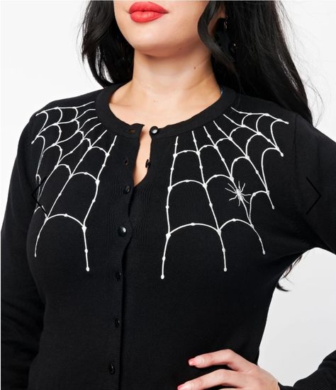 Spider Web Sweater, Retro Clothing, Sweater Vintage, Model Pictures, Dress Top, Clothing Styles, Inspired Dress, Vintage Shop, Clothing Dresses