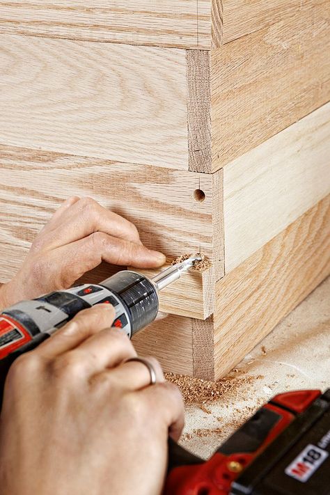 How to Build a Storage Chest - This Old House Diy Wood Chest, Diy Storage Trunk, Small Easy Woodworking Projects, Chests Diy, Chest Woodworking Plans, Diy Toy Storage, Old Wooden Boxes, Oak Plywood, Wood Storage Box