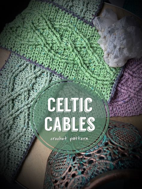 Celtic Cables pattern is out now (free pattern)… Free Celtic Knitting Patterns, Celtic Afghan Crochet Pattern Free, Cable Crochet Pattern Free, Celtic Mosaic Crochet Patterns Free, Celtic Cable Crochet Pattern, Crochet Cables Pattern Free, Celtic Knot Crochet Pattern Free, Crochet Cable Scarf Pattern Free, Celtic Weave Crochet Pattern