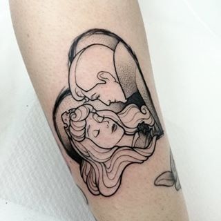 Disney Thigh Tattoo, Sleeping Beauty Tattoo, Princess Tattoos, Maleficent Tattoo, Sleeping Beauty Prince, Story Tattoo, Disney Sleeve, Disney Princess Tattoo, The Fairest Of Them All