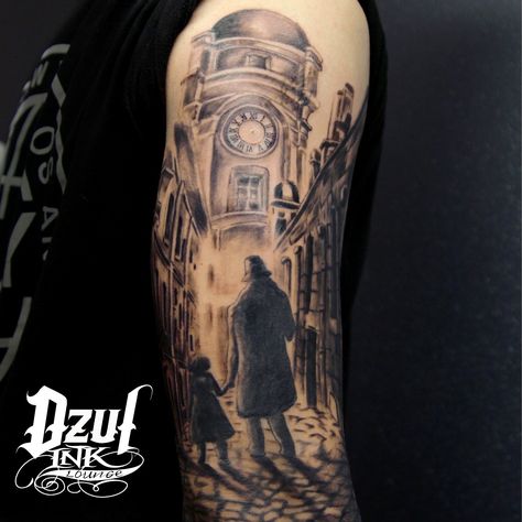 Still one more session on this cobblestone street! 🏙 #tattoo #tattoosleeve #blackandgreytattoo #silhouette #buildings #sleevetattoo #cobblestone #tattoostudio #seattletattoos #dzul #dzulink #dzultattoo #dzulinklounge #belltown #tatlife #downtownseattle #emeraldcity #seattle Silhouette Buildings, Cobblestone Street, Street Tattoo, Downtown Seattle, Tattoo Sleeve Men, Black And Grey Tattoos, Tattoo Studio, Skull Tattoo, Sleeve Tattoos