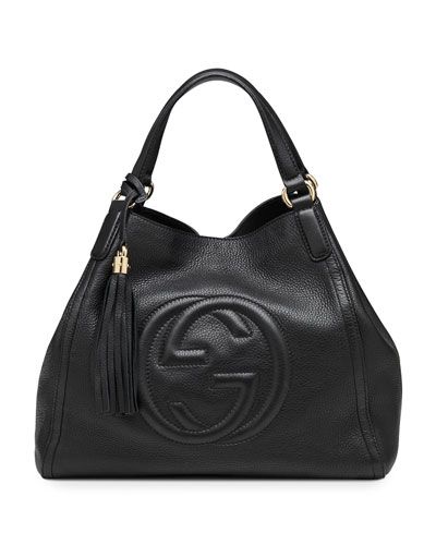 Gucci Purse Outfit, Black Gucci Purse, Gucci Soho Bag, Gucci Soho, Gucci Purses, Gucci Women, Gucci Shoulder Bag, Shoulder Bag Black, Gucci Black