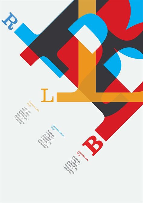 Overlapping Letters, Specimen Poster, Typeface Poster, Typo Poster, Type Specimen, Poster Typography, Poster Fonts, Type Inspiration, Typography Layout