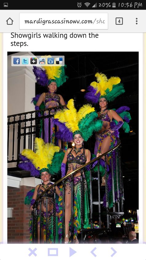 Mardi gras show girl costume must have Mardi Gras Carnival Costumes, Madi Gras Outfits, Marti Gras Outfit Ideas, Show Girl Costume, Mardi Gras Attire, Creole Culture, Mardi Gras Queen, Carnival Show, Mardi Gras Dress