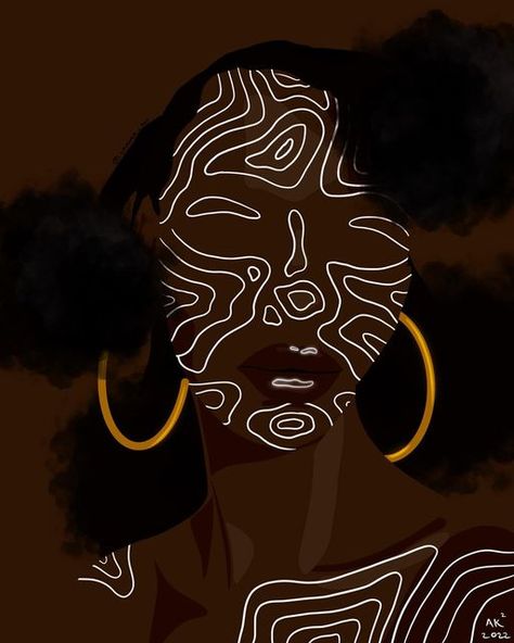 Black Creatives Aesthetic, Black Artwork Aesthetic, Afrocentric Art Painting, Afrocentric Art Black Power, Afrocentric Art Inspiration, Afro Centric Art, Afrocentric Aesthetic, Black Illustration Art, Afro Poster