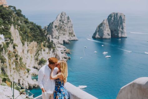 Capri Proposal, Romantic Photoshoot, Capri Italy, Romantic Photos, Anniversary Photos, Most Romantic, Best Photographers, Amalfi Coast, Mykonos