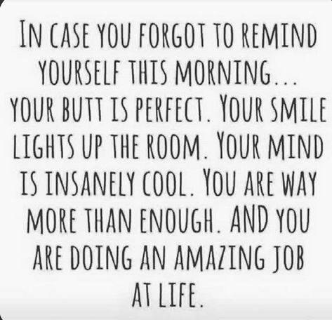 Just a little reminder. You're amazing hang it there. Message Positif, Remind Yourself, E Card, A Quote, Note To Self, Zumba, Morning Quotes, Good Morning Quotes, Great Quotes