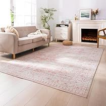 Pink Area Rug Living Room, Pink Family Room, White And Pink Living Room, Living Room Decor Area Rugs, Living Room Pink Rug, Diy Mantle, Boho Living Room Rugs, Pink Living Room Decor, Boho Carpet