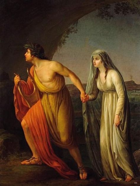 Orpheus and Eurydice. 1762. attributed to Serangeli Giuseppe