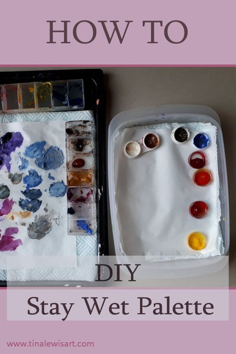 Diy Paint Palette, Paint Trays, Oil Painting Tips, Canvas Letters, Ink Crafts, Art Studio At Home, Artist Palette, Pallet Painting, Paint Palette