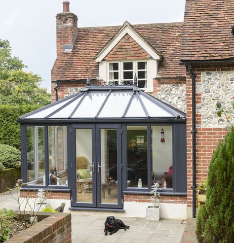 Edwardian Conservatories - Edwardian conservatory range | Anglian Home Conservatory Roof Insulation, Edwardian Conservatory, Conservatory Home, Modern Conservatory, Kitchen Conservatory, Conservatory Interior, Conservatory Decor, Conservatory Design, Victorian Exterior