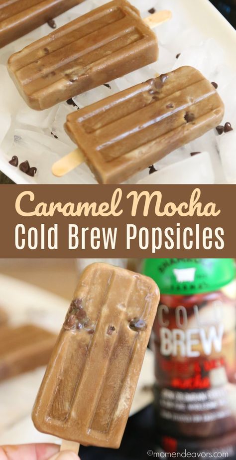 Pop Cycles, Iced Coffee Popsicles, Mocha Iced Coffee, Fudge Popsicles, Gourmet Popsicles, Diy Popsicles, Freezer Pops, Coffee Popsicles, Ice Popsicle