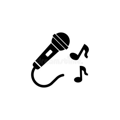 Singing Symbol, Karaoke Drawing, Microphone Doodle, Singing Icon, Microphone Drawing, Mic Logo, Family Bingo, Microphone Icon, Karaoke Microphone