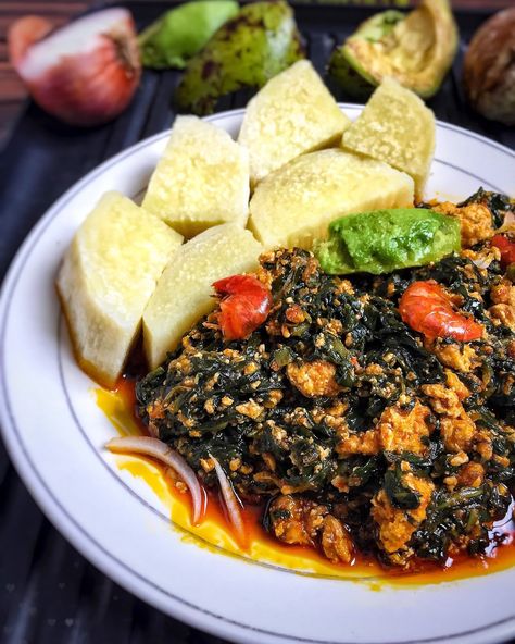 Palava Sauce, Yam Recipes, Spinach Stew, The Taste, Ghana, Stew, Instagram Feed, Spinach, Sauce