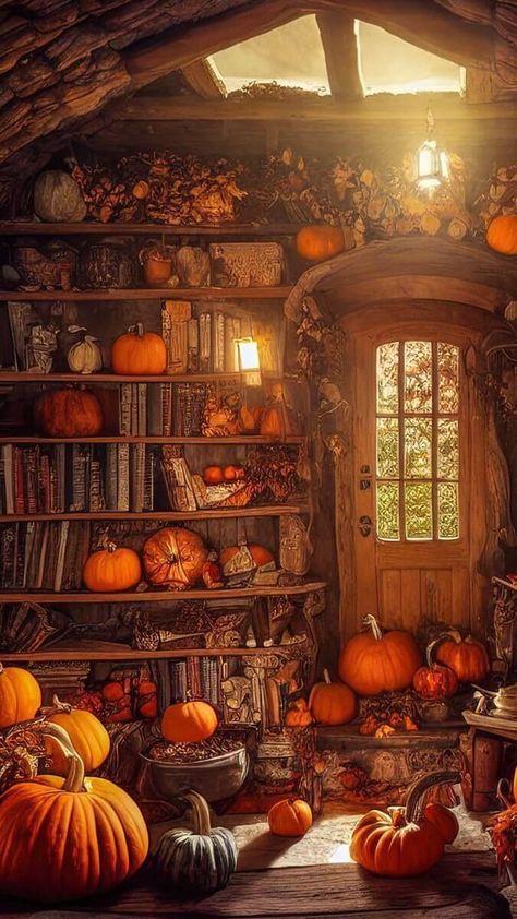 Readers Advisory, Tea Person, Lots Of Books, Pumpkin Wallpaper, Art Program, Short Clip, Autumn Magic, Autumn Scenes, Autumn Scenery