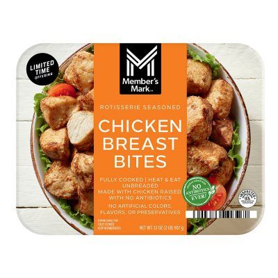 Chicken Bites Recipes, Recipes Using Rotisserie Chicken, Rotisserie Chicken Breast, Prepared Meals, Stir Fry Dishes, Chicken Breast Seasoning, Chicken Bites, Members Mark, Sams Club