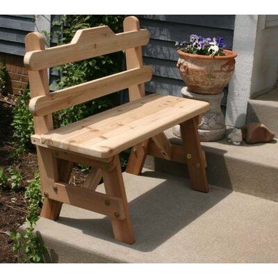 Cedar Stain, Outdoor Garden Bench, Cedar Garden, Wooden Garden Benches, Garden Benches, Red Cedar Wood, Rustic Bench, Bench Plans, Wood Bench