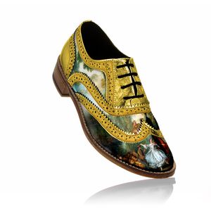 Metallic Brogues, Chrome Dress, Pink Python, Brogue Shoe, Holographic Iridescent, Patent Leather Oxfords, Oxford Shoes Outfit, Casual Oxford Shoes, Dress Shoes For Men